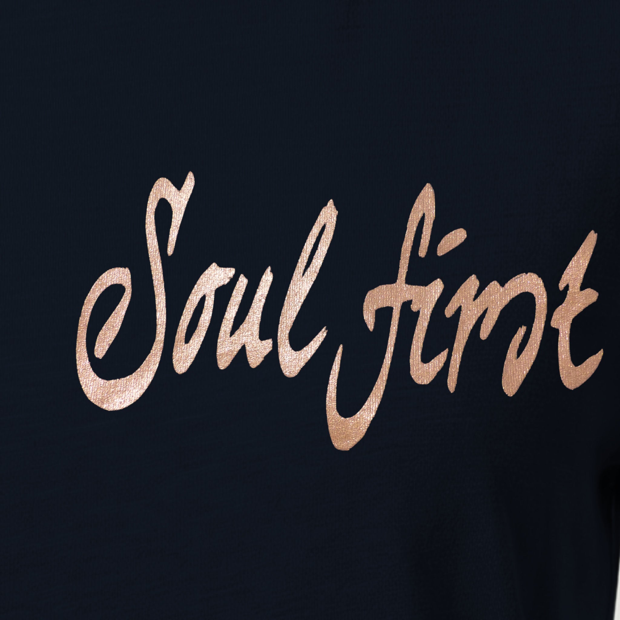 Bio-T-Shirt "Soul First" – [Damen]