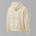 Bio Sweatjacke mit Stickerei 'Trust yourself' I natural raw [Damen]