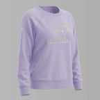 Bio Sweatshirt mit Stickerei 'Trust yourself' I soft lavender [Damen]