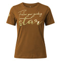 Biobaumwoll-T-Shirt "Follow your guiding star" – [Damen]