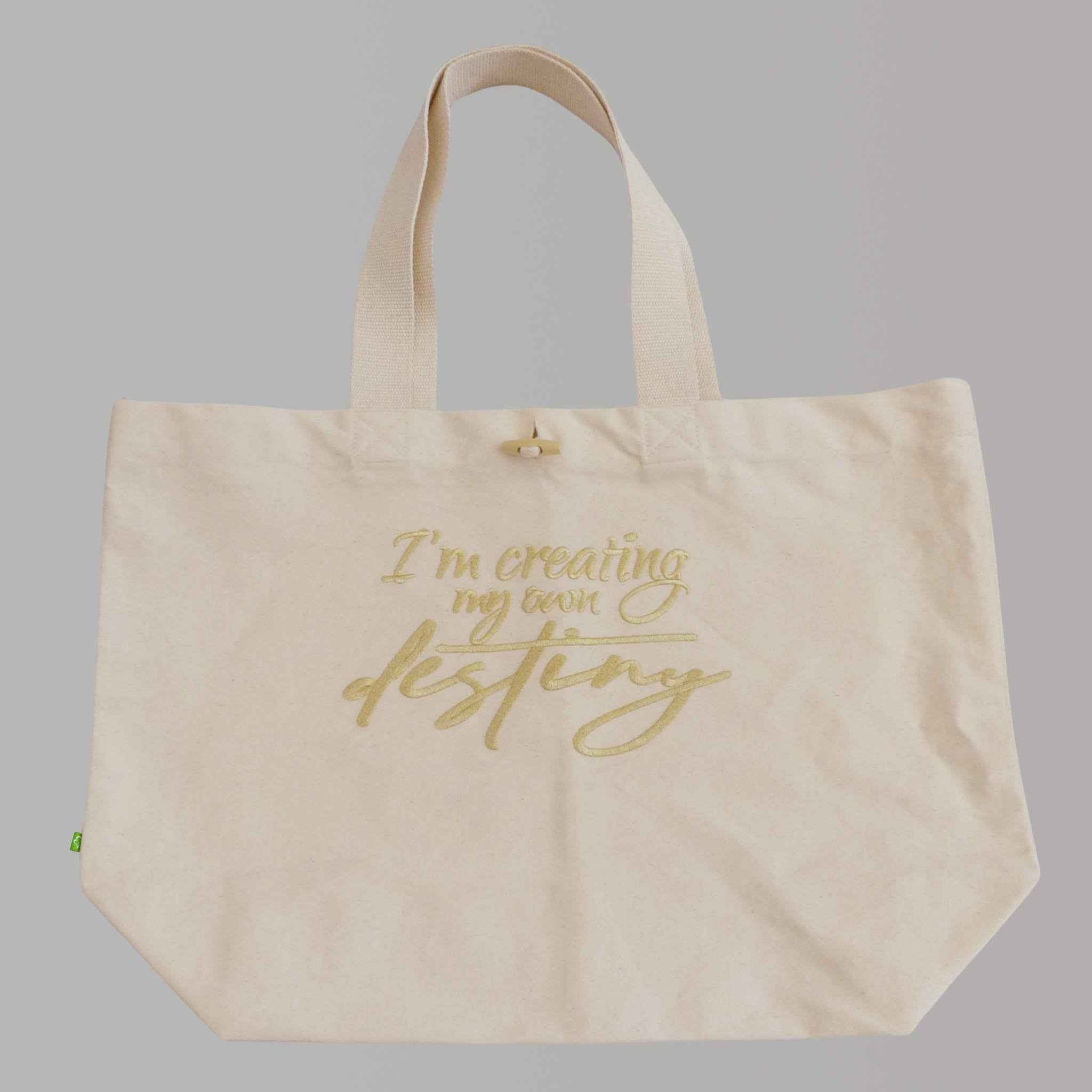 XL Bio Shopper 'I'm creating my own destiny' I natural raw